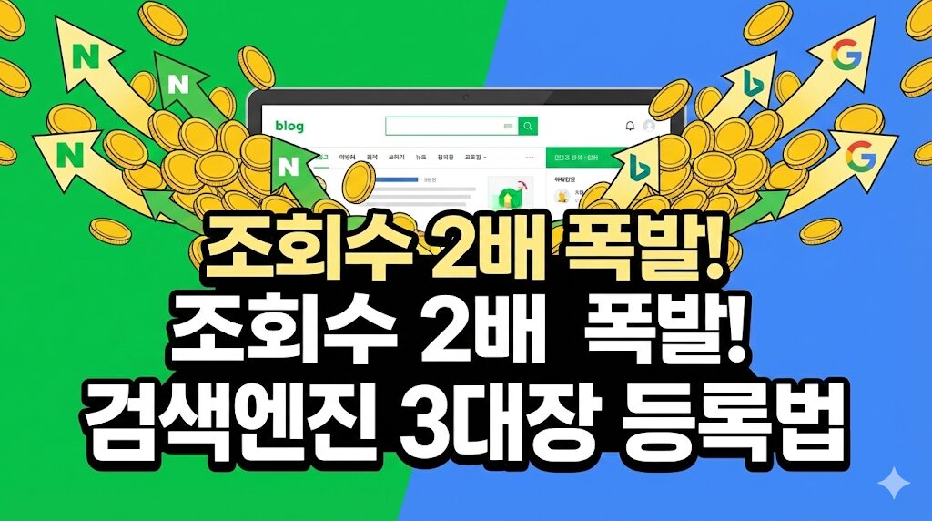 네이버 서치어드바이저 빙 웹마스터도구 등록 방법