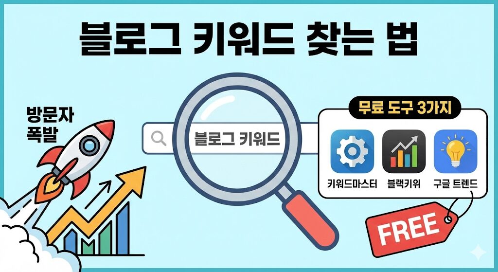 블로그 키워드 찾는 법